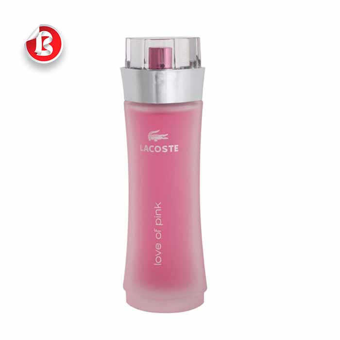 عکس اصلی عطر و ادکلن زنانه لاگوست لاو آف پینک صورتی  Lacoste Love of Pink